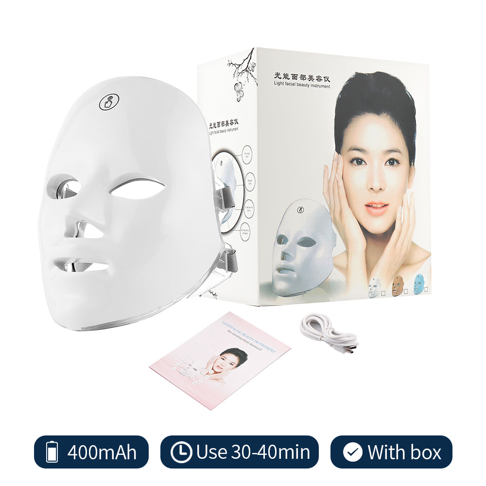 MASCARILLA FACIAL DE BELLEZA LED